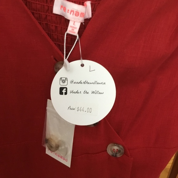 Brand new red midi sexy summer dress, - Picture 2 of 3